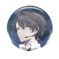 □ANYCOLOR グッズ にじさんじ ラバーマットグッズ 加賀美ハヤト 缶バッジ 開封品
