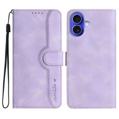 【新着商品】財布型 携帯カバー iPhone16 スマホケース 16 - 16 16 16 iPhone iPhone iPhone マグネット式 ケース ケース ケース ケース パープル アイフォン スタンド機能 カバー 手帳型 手帳型 アイフォン16 シェ