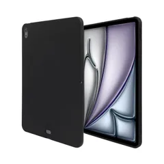 新品 Provare iPad Air 11インチ M2 (第6世代 2024) 用 ケース 10.9インチ (第5世代 2022)(第4世代 2020) 用 ソフトケース マットブラック カバー TPU 耐衝撃 薄型 耐熱性 シンプル 高光沢 軽量 ソフト