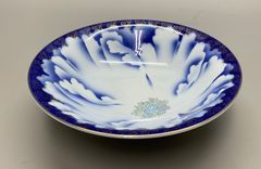LALIQUE クリスタルコンポート皿 花柄 フロステッドガラス - メルカリ
