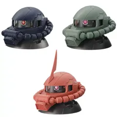 【中古】トレーディングフィギュア 全3種セット 「機動戦士ガンダム EXCEED MODEL ZAKU HEAD」