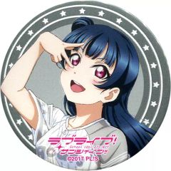 [중고] 배지·핀즈 쓰시마 요시코 [러브라이브! 선샤인!! Aqours 6th LoveLive! DOME TOUR 2020 캔 배지] 회장 한정 뽑기 경품