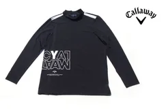 【中古】キャロウェイ｜Callaway｜ストレッチスムース モックネック長袖シャツ｜レディースゴルフウェア｜LL