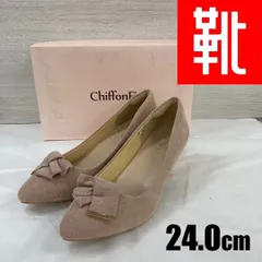 M-452 ■kutsu.com公式■　ChiffonFit CF-5063 エレガンスパンプス ピンク　24.0ｃｍのサムネイル