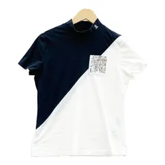 LANVIN SPORT ランバン スポーツ ゴルフウェア ハイネック Tシャツ カットソー 半袖 スパンコール レディース サイズ38 トップス IL15806■のサムネイル