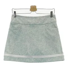 サイズ：L ADIDAS GOLF アディダスゴルフ  インナー付ストレッチスカート 総柄 グリーン系 [240101438835] ゴルフウェア レディース ストスト