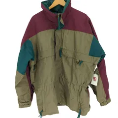 コロンビア Columbia 90S 白タグ Gizzmo ギズモ マルチカラー シェル ジャケット マウンテン パーカー メンズ import：XL 