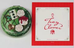[중고] 상품 세트 트레이 클로버 마카롱 미러 & 카드 세트 [디즈니 트위스티드 원더랜드 Valentine's Day Gift 2023]
