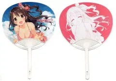 【中古】同人生活用品・バッグ・神社関連 【アイドルマスター】しまむーうちわ 島村卯月(ぺこ) C88/ルミノシティ