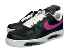NIKE (ナイキ) ×PEACEMINUSONE ピースマイナスワン AIR FORCE 1 07 PARANOISE エアフォース パラノイズ ローカットスニーカー AQ3692-004 27.5cm US9.5 ブラック メンズ/049
