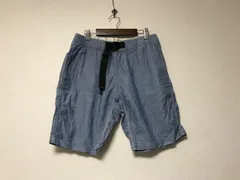 本物ワイルドシングスWILDTHINGSカトーKATO’コットンイージーショートハーフパンツメンズサーフアメカジミリタリーストリートスケーターワークビジネススーツモードゴルフバイカードレス青ブルーM日本製