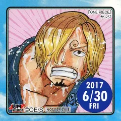 365日ステッカー ONE PIECE 2017/6/30 サンジ 未使用品 ジャンプショップ 365日ステッカー 2017.6.30【サンジ