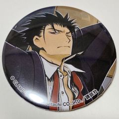 CLAMP ツバサ-RESERVoir CHRoNiCLE-   ツバサ オンラインくじ　くじ引き堂 D賞　75mm缶バッジ 黒鋼A