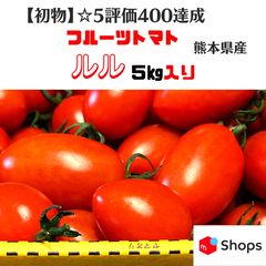 フルーツトマト『ルル』５ｋｇ 熊本県産 ミニトマト - メルカリ