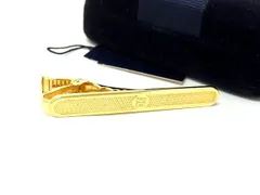 ■極美品■ GIVENCHY ジバンシィ ネクタイピン タイクリップ アクセサリー ビジネス 紳士 メンズ ゴールド系 DH8220のサムネイル