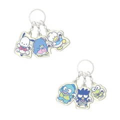 3連アクリルキーホルダー　はぴだんぶい5th 　サンリオキャラクターズ　送料込み　クリックポスト　メール便