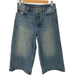 マイケルコース Michael Kors High-Waisted Denim Culottes バギーデニムショーツ ジョーツ レディース  4/27のサムネイル