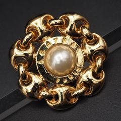 A102 AGATHA アガタ ブローチ フェイクパール ゴールド デザイン