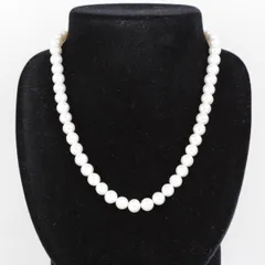 美品『USED』 パール/シルバー   ネックレス  36.2g