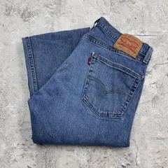 リーバイス505　デニムパンツ　ジーンズ　古着　インディゴブルー　W33