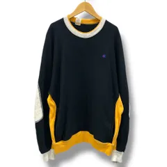 N.HOOLYWOOD × Champion エヌハリウッド チャンピオン CREWNECK SWEATSHIRT クルーネック スウェットシャツ 裏起毛 C8-Y017 ブラック Lサイズ メンズ 冬 ゴーゴー古着マルイ北千住店 38 No.912