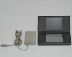 [NI] ジャンク品　ニンテンドー DSi　本体　ブラック　黒　カメラ　ACアダプター　充電器　WAP-002　Nintendo　任天堂　2点まとめて