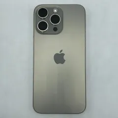 【中古】【SIMﾌﾘｰ】○iPhone 15 Pro Max 1TB (ﾅﾁｭﾗﾙﾁﾀﾆｳﾑ)[10]
