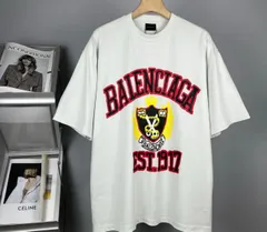 2024年最新】バレンシアガ Balenciaga メンズ シャツ トップス White Striped Tattoo Shirtの人気アイテム -  メルカリ