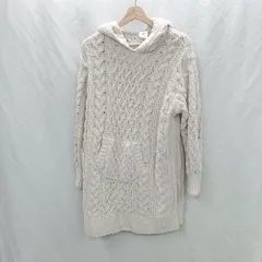 ◇ ⊇ gelato pique ジェラートピケ ローゲージ 長袖 ルームウェア サイズF ベージュ系 レディース E  【1506130009092】