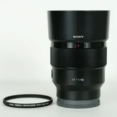 ほぼ未使用 SONY sel85f18 カメラレンズ FE 85mm F1.8 ブラック SEL85F18 [ソニーE /単焦点レンズ