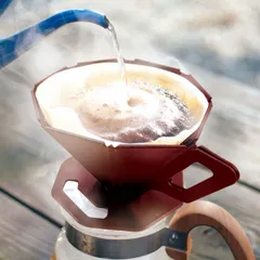 ドリッパー コーヒー 折り畳み プラスチック 持ち運び アウトドア 日本製 （ 食洗機対応 コーヒードリッパー 折りたたみ ドリップコーヒー キャンプ 円錐 ドリップ 珈琲 マグカップ 直接 コンパクト 登山 コーヒー用品 ）