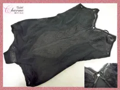 定価47300円 最高級補正下着 シャンデール シャルム ロング ボディスーツ B90 ノーブルブラック 強補整力 パワーネット 快適着心地 新品KU2