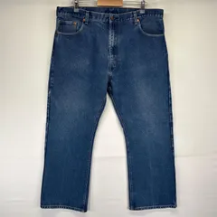 古着 リーバイス Levi's デニムパンツ 517 ブーツカット フレア ジーンズ ジーパン 長ズボン 大きいサイズ w42 L30  ブルー メンズ