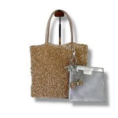 アンテプリマバック　チャーム付き　ゴールド チャーム付】ANTEPRIMAアンテプリマ ワイヤーバッグ ゴールド 保存袋付