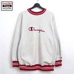 90s USA製 vintage Champion リブライン リバースウィーブスウェット メンズ 表記XLサイズ