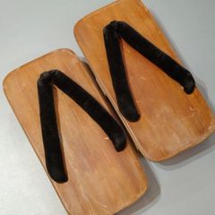 【２６】二枚歯桐下駄　最長２３cm (適応サイズ23〜24cm位までの方)