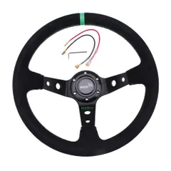 プロドライブ atc バックスキン ステアリング ディープコーン 正規品 プロドライブ atc バックスキン ステアリング ディープコーン 正規品