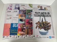 一番くじ ジョジョの奇妙な冒険 GOLDEN WIND 黄金の風 L賞 クリアポスター 10種 コンプリートセット