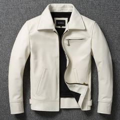 新品 超希少 牛革 革ジャン メンズ バイクウエア 最上級カウハイド イタリアンレザー ライダース ジャケット フライトジャケット S~5XL