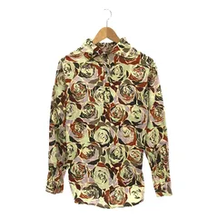 レア 美品★ドリスヴァンノッテン 24aw 異素材コンビ シャツ カットソー レア 美品☆ドリスヴァンノッテン 24aw 異素材コンビ シャツ