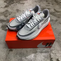 新品 国内正規 NIKE LD WAFFLE/SACAI ナイキ LD ワッフル スニーカー サカイ サミットホワイト/ホワイト/ウルフグレー BV0073-100 コラボ スニーカー 27cm   74665A2