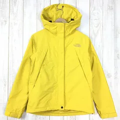 【Women's L イエロー系】 The North Face ( ザ・ノースフェイス ) スクープジャケット Scoop Jacket Hyvent防水 フーディ ハードシェル レインシェル マルチパーパス NPW61630 Asian Wo