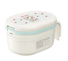 スケーター (skater) 離乳食 調理セット 電子レンジ 調理用品 簡単 しまじろう ボーダー CLBACS1