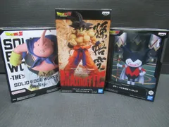 未開封品 バンダイ BANDAI ドラゴンボール DAIMA フィギュア 孫 悟空 MAXIMATIC 魔人ブウ SOLID EDGE WORKS -THE出陣- ゴマーパネル付きフィギュア プライズ バンプレスト