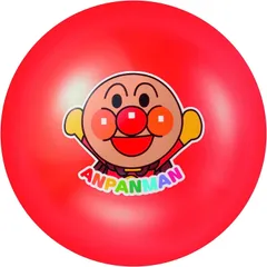【新品】アガツマ アンパンマン カラフルボール 6号 レッドのサムネイル