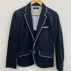 RAGEBLUE レイジブルー　ジャケット　ノーカラージャケット　薄手　カジュアル　ブラック　サイズM