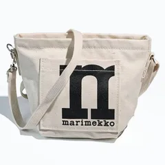 新品 マリメッコ marimekko ショルダーバッグ モノ ミニ クロスボディ ソリッド ブラック オフホワイト レディース 91980 091980 100 北欧雑貨 北欧デザイン
