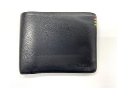 Paul Smith ポール・スミス 二つ折り財布 ブラック & ライトブルー