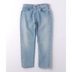 【新品】CIOTA（シオタ）インディゴ スビンコットン 13.5oz テーパードデニム NPTM-2TP-PILBL-D ライトブルーダメージ
