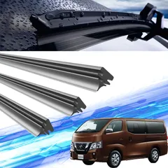 NV350キャラバン 替えゴム 適合サイズ 純正互換品 運転席 助手席 リア レクサス 交換セット  天然ゴム  運転席 助手席 リア 3本セット#E26 H24.6~(2012.6~) WeCar